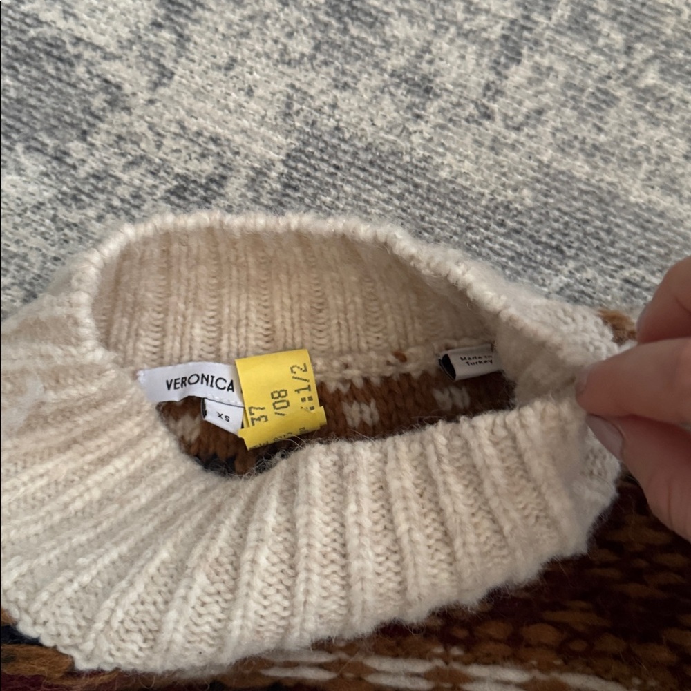 Veronica Beard woman’s sweater alpaca wool - Picture 6 of 6